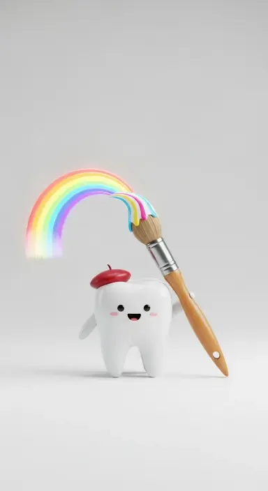 Child-friendly dental clinic environment